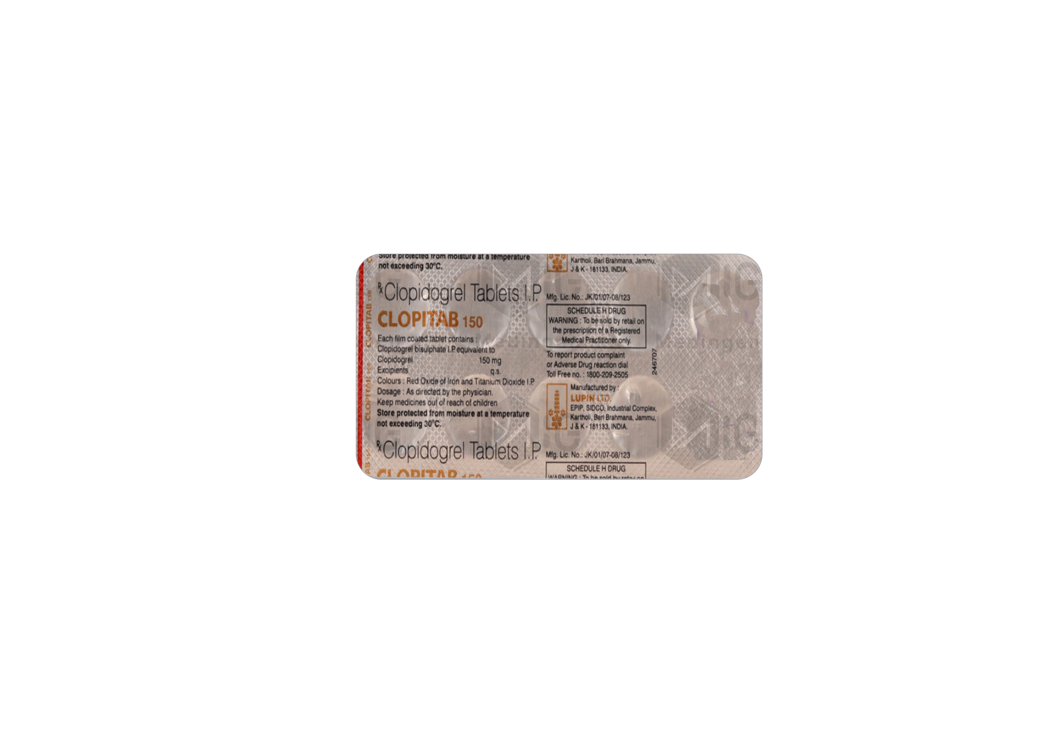 CLOPITAB 150MG